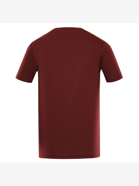 ALPINE PRO Pánske rýchloschnúce tričko s cool dry ALPINE PRO BOLEN 2 merlot variant pb