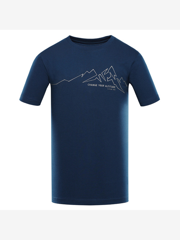 ALPINE PRO Pánske rýchloschnúce tričko s chladivým sušením ALPINE PRO BOLEN 2 moonlit ocean variant ks