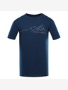 ALPINE PRO Pánske rýchloschnúce tričko s chladivým sušením ALPINE PRO BOLEN 2 moonlit ocean variant ks