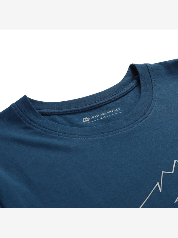 ALPINE PRO Pánske rýchloschnúce tričko s chladivým sušením ALPINE PRO BOLEN 2 moonlit ocean variant ks