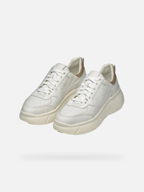 Geox Biele dámske tenisky Geox Nebula 2.0 X