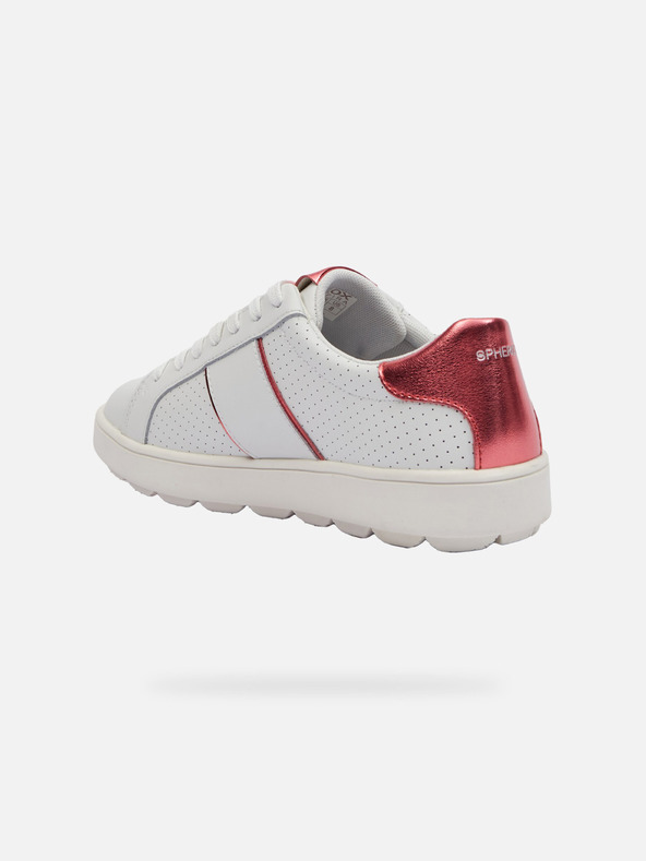 Geox Biele dámske tenisky Geox Spherica ECUB-1