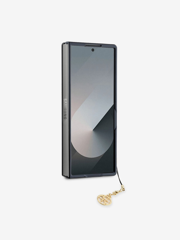 Guess Guess 4G Charm zadný kryt pre Samsung Galaxy Z Fold 6 sivý