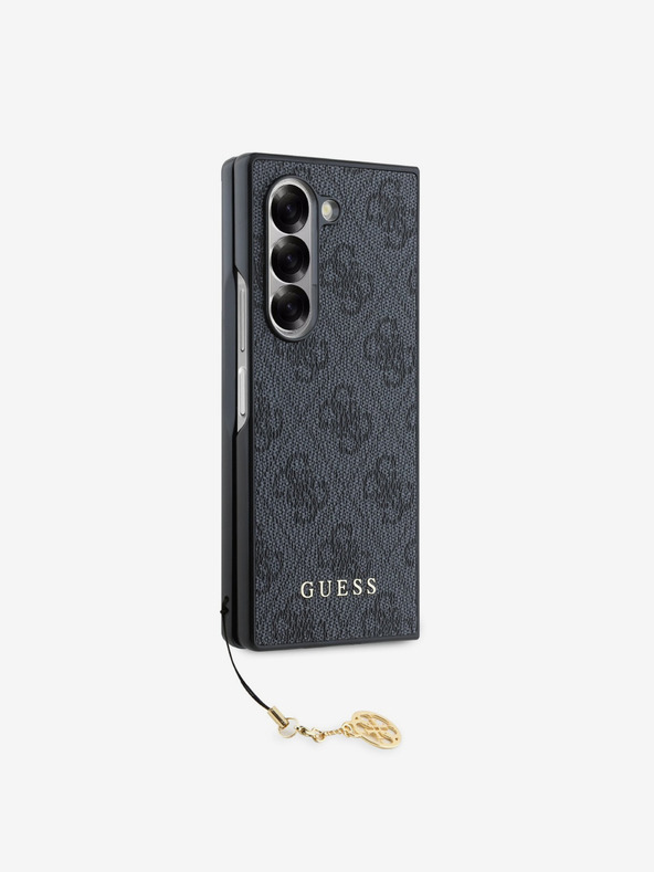 Guess Guess 4G Charm zadný kryt pre Samsung Galaxy Z Fold 6 sivý
