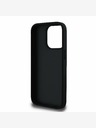 Guess Guess PU Grained 4G Metal Logo Back Cover pre iPhone 15 Pro Black