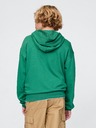 GAP Detská mikina s logom a fleece GAP