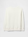 GAP Detská mikina s logom a fleece GAP