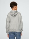GAP Detská mikina s logom a fleece GAP