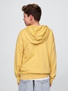 GAP Detská mikina s logom a fleece GAP