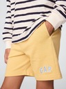 GAP Detské teplákové kraťasy logo GAP
