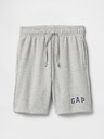 GAP Detské teplákové kraťasy logo GAP