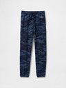GAP Detské tepláky fleece logo army GAP