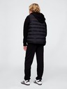 GAP Detské tepláky fleece logo army GAP