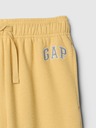 GAP Detské tepláky fleece logo army GAP
