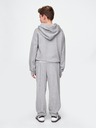 GAP Detské tepláky fleece logo army GAP