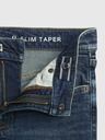 GAP Detské džínsy slim taper GAP