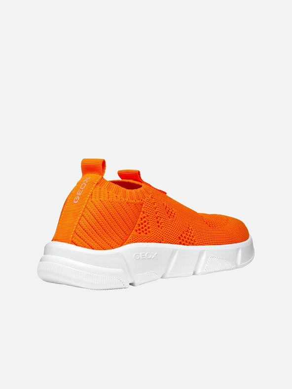 Geox Oranžové chlapčenské tenisky Geox Aril