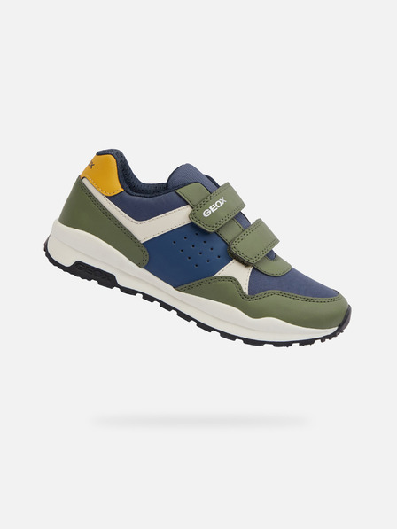 Geox Khaki chlapčenské tenisky Geox Pavel