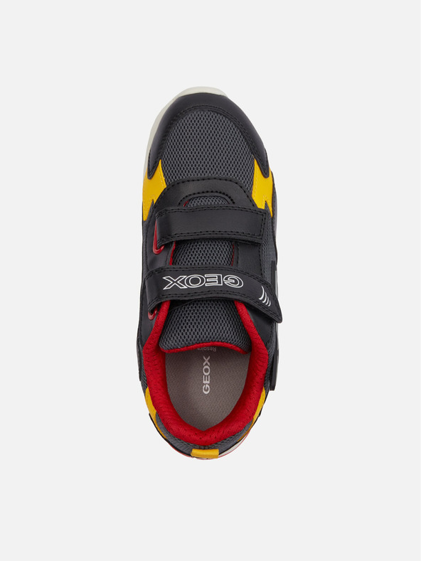 Geox Čierne chlapčenské tenisky Geox Ciberdron