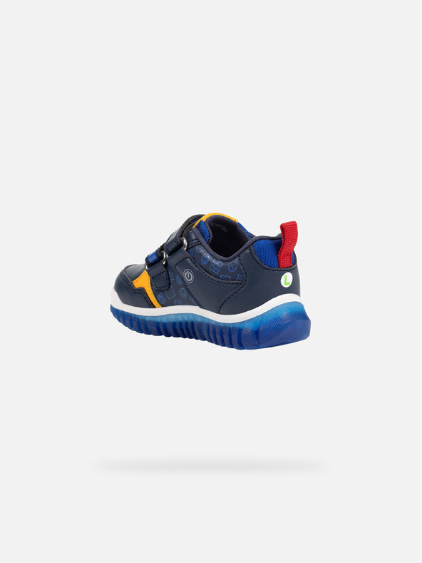 Geox Tmavomodré chlapčenské tenisky Geox Lightyloo