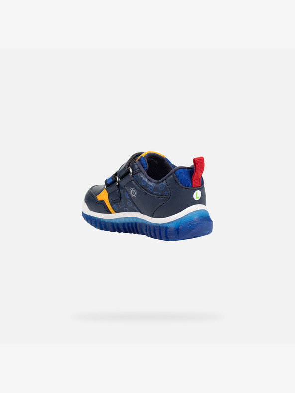 Geox Tmavomodré chlapčenské tenisky Geox Lightyloo