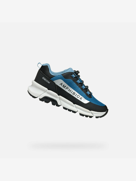 Geox Modré chlapčenské tenisky Geox Flexyper Plus