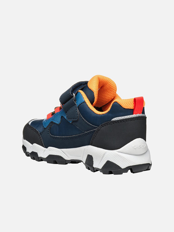 Geox Tmavomodré chlapčenské tenisky Geox Magnetar ABX