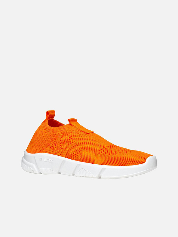 Geox Oranžové chlapčenské tenisky Geox Aril