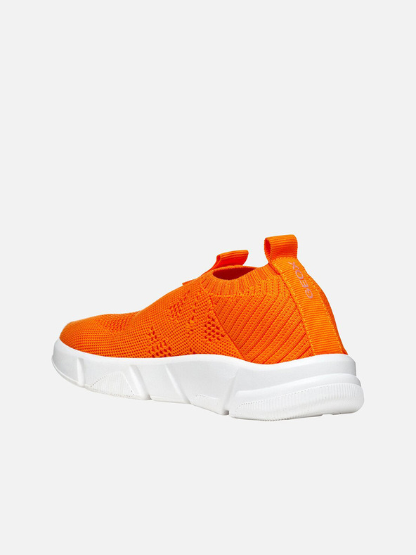 Geox Oranžové chlapčenské tenisky Geox Aril