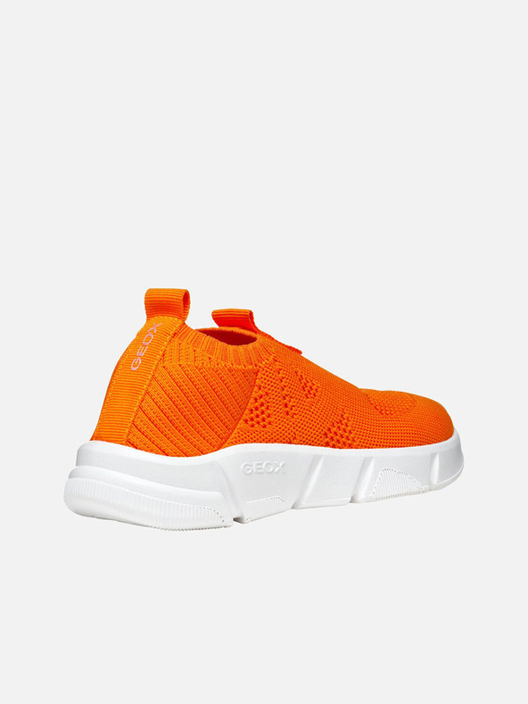 Geox Oranžové chlapčenské tenisky Geox Aril