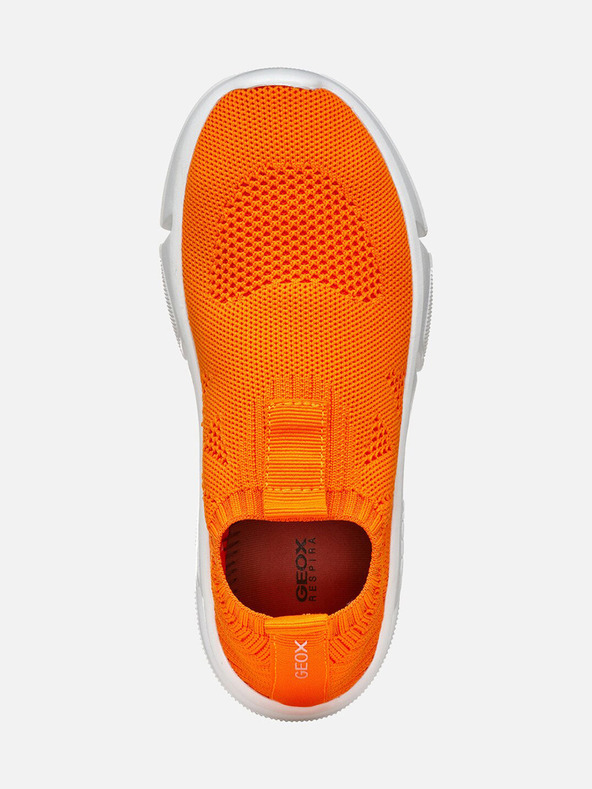 Geox Oranžové chlapčenské tenisky Geox Aril