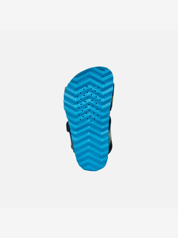 Geox Modré chlapčenské sandále Geox Chalki