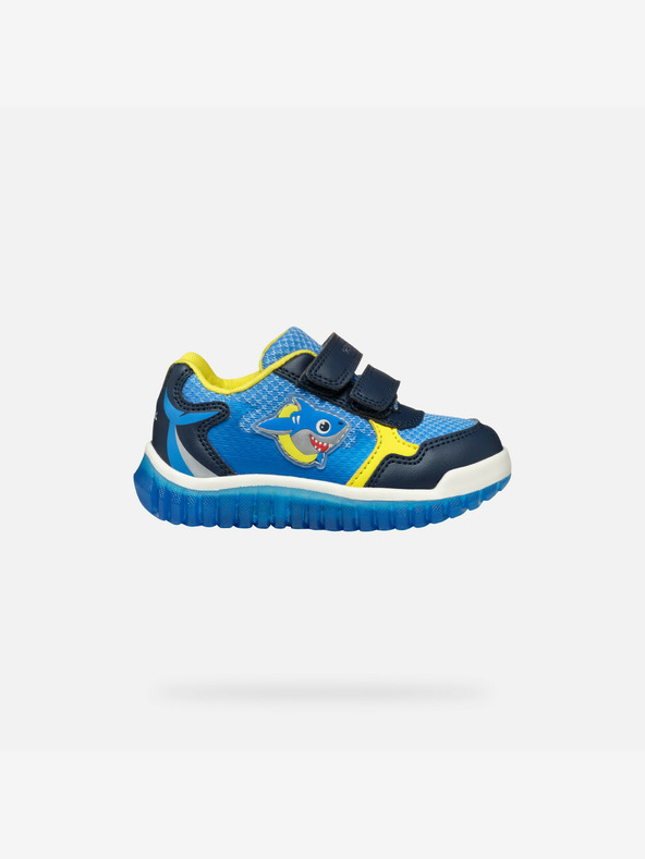Geox Tmavomodré chlapčenské tenisky Geox Lightyloo