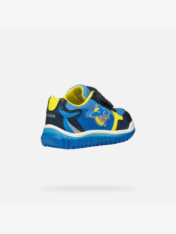Geox Tmavomodré chlapčenské tenisky Geox Lightyloo