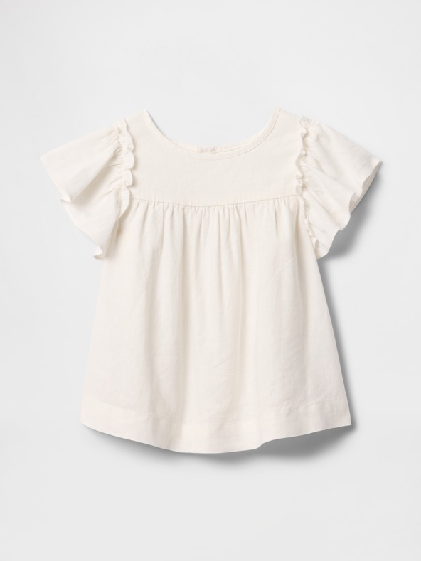 GAP Baby ľanový top GAP