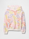 GAP Detská mikina s logom a fleece GAP