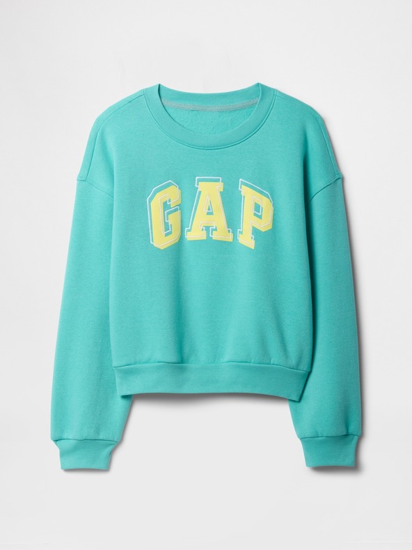 GAP Detská oversize mikina s logom GAP