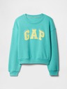 GAP Detská oversize mikina s logom GAP