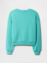 GAP Detská oversize mikina s logom GAP