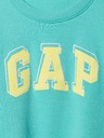 GAP Detská oversize mikina s logom GAP