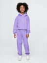 GAP Detská mikina s logom a fleece GAP