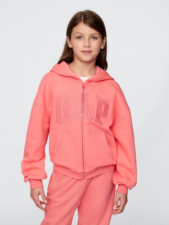 GAP Detská oversize mikina s logom GAP