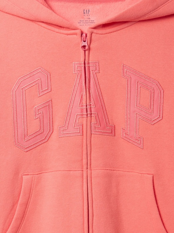 GAP Detská oversize mikina s logom GAP