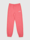 GAP Detské tepláky fleece logo army GAP