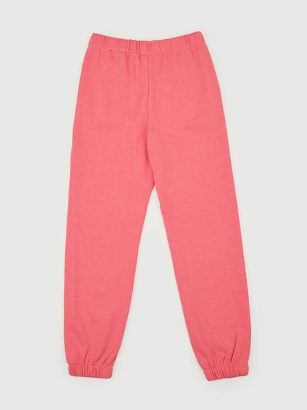 GAP Detské tepláky fleece logo army GAP