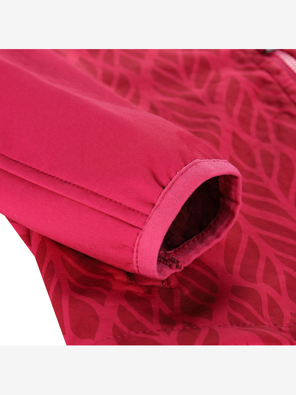 ALPINE PRO Detská softshellová bunda s membránou ALPINE PRO EZORO cabaret variant pb