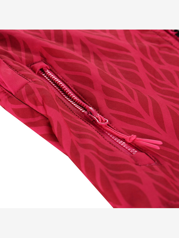 ALPINE PRO Detská softshellová bunda s membránou ALPINE PRO EZORO cabaret variant pb