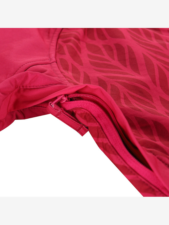 ALPINE PRO Detská softshellová bunda s membránou ALPINE PRO EZORO cabaret variant pb