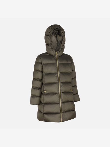 Geox Khaki dievčenská bunda Geox Himalaya