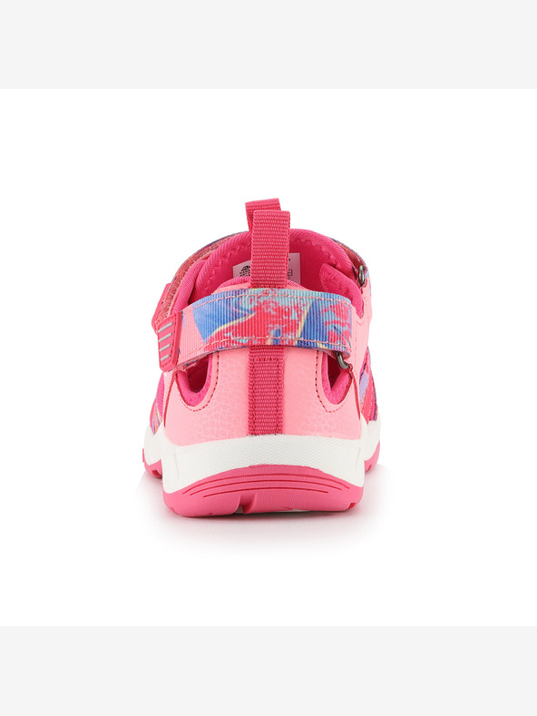 ALPINE PRO Detské vonkajšie sandále ALPINE PRO ZERTO malinové